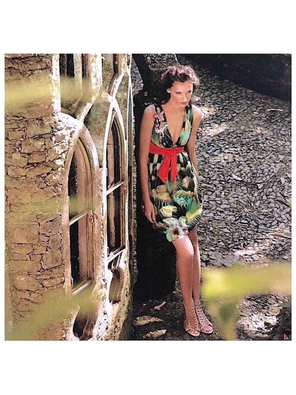 EVA FRANCO {Anthropologie} ‘Oroya’ Succulent Dress